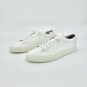 KOIO Capri Leather Sneaker Triple White Size 12